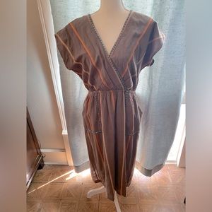 Brown THML dress